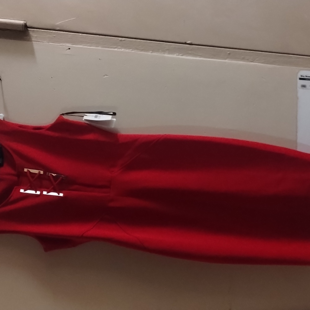 Ivanka Trump Red Midi Dress